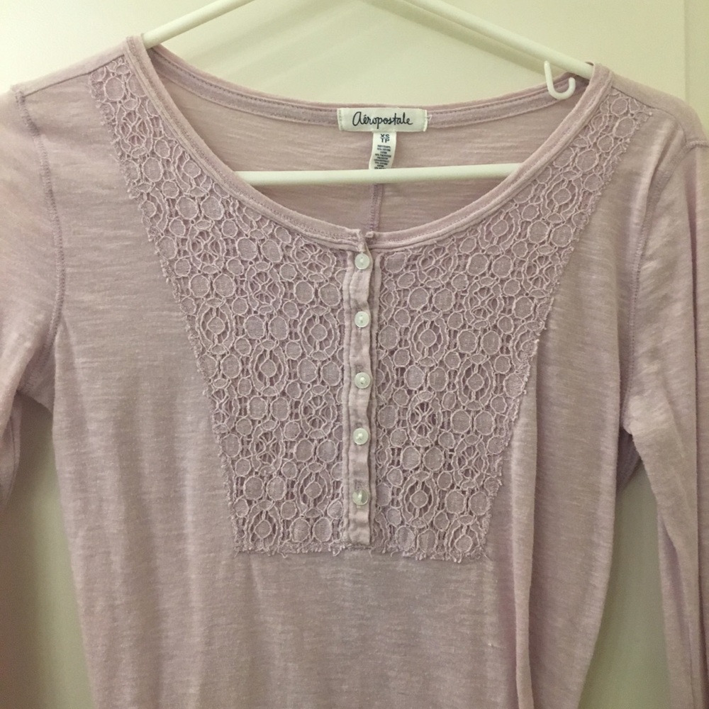 Lilac Long Sleeved Shirt